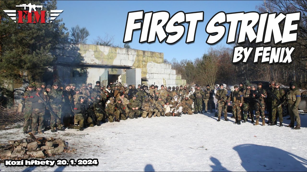 #031: First Strike - Milovice  by Fenix 20. 1. 2024 airsoft gameplay