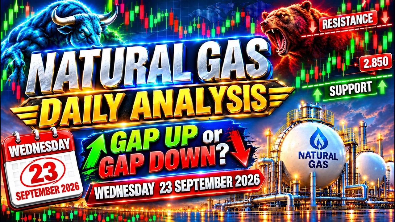 Natural Gas Analysis | Natural Gas Prediction for Wednesday 23 September 2026