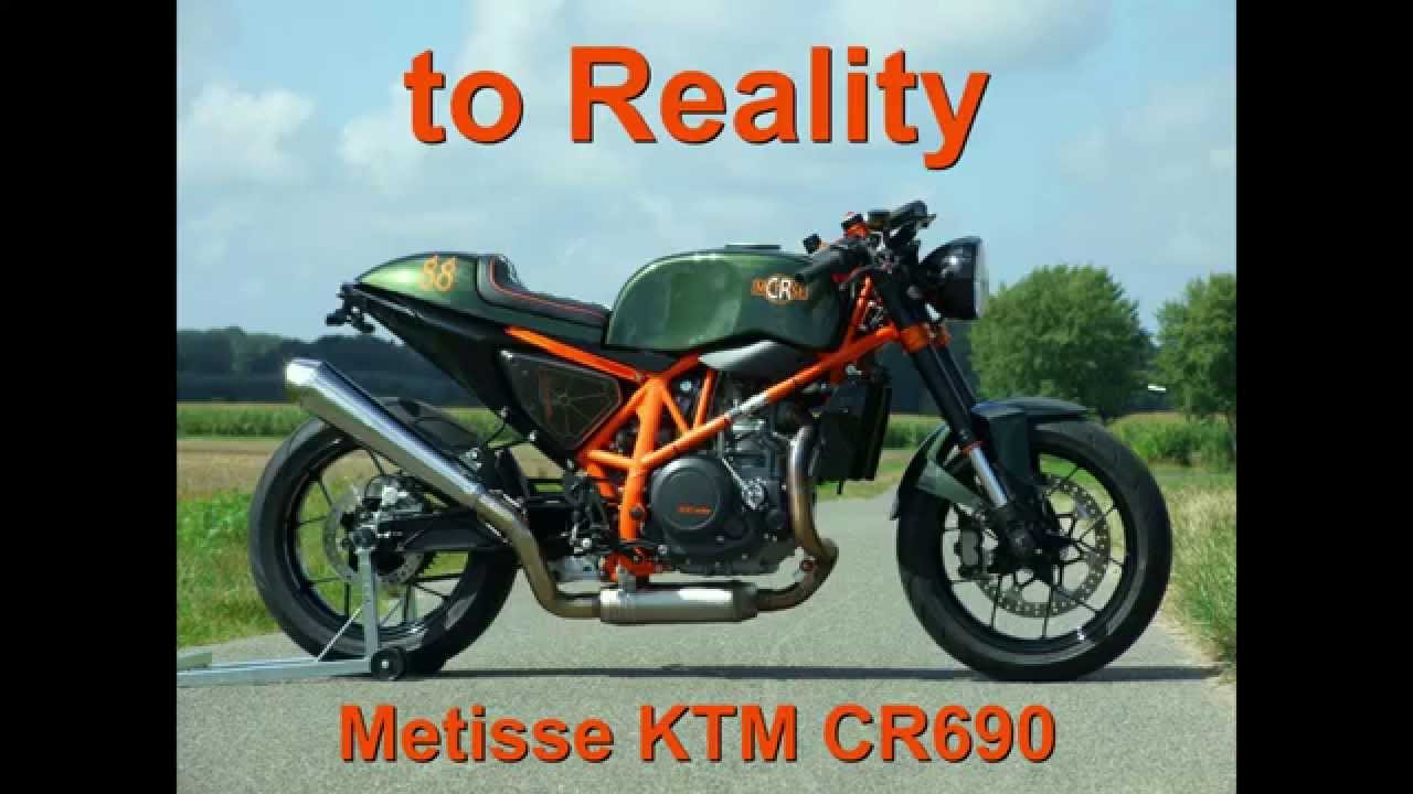 Metisse KTM CR690 Cafe Racer