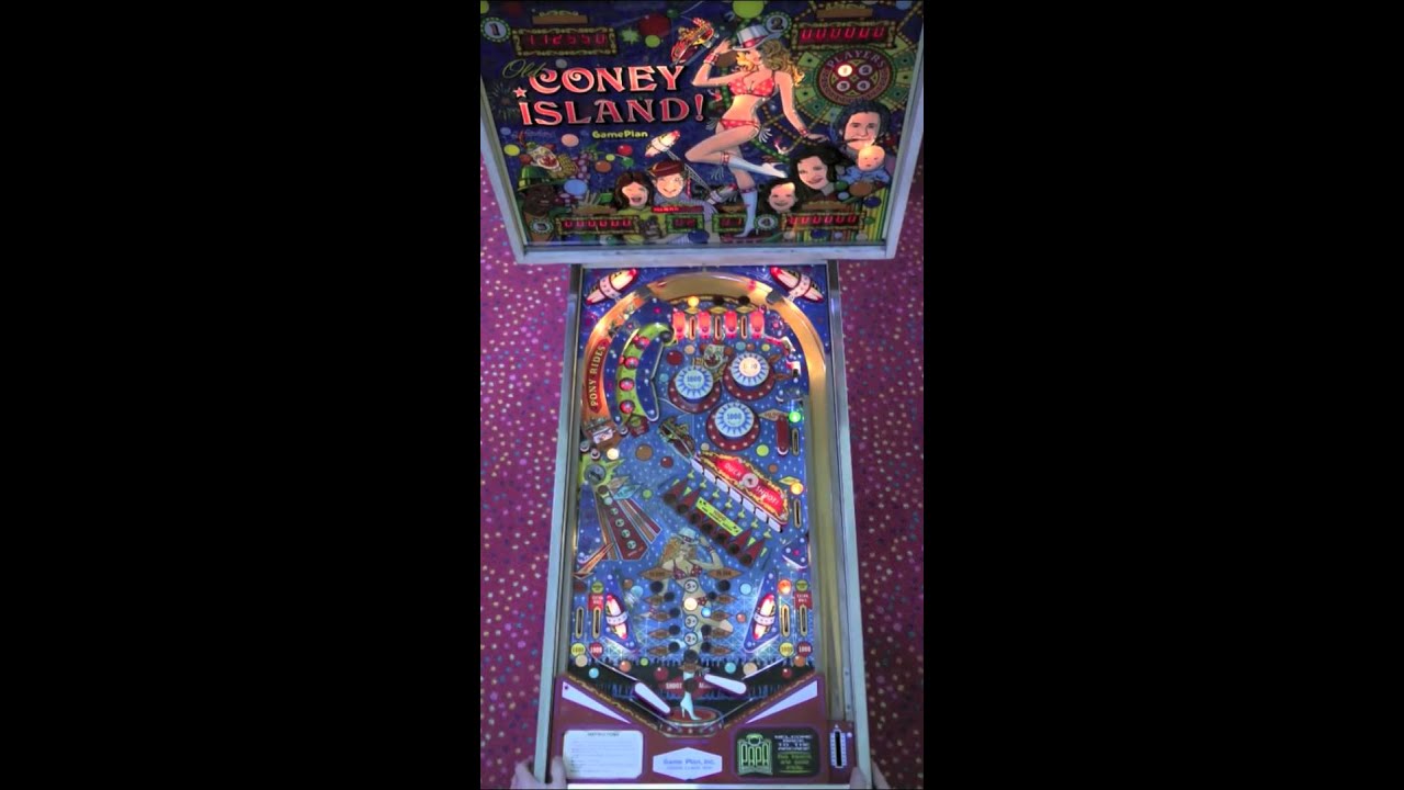 Coney Island Pinball Gameplay