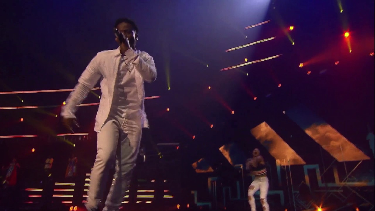 Korede Bello and C4 Pedro perform at MTV Africa Music Awards