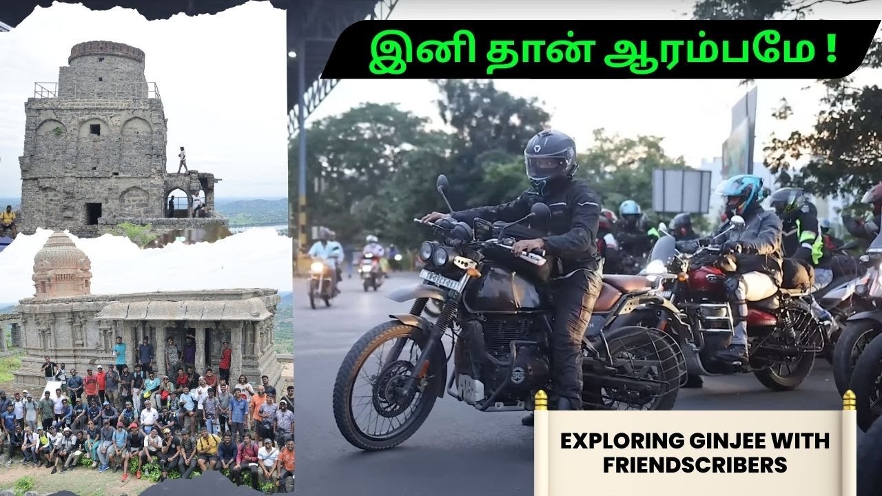 First Bike and Hike Project - Group Ride to Gingee Fort