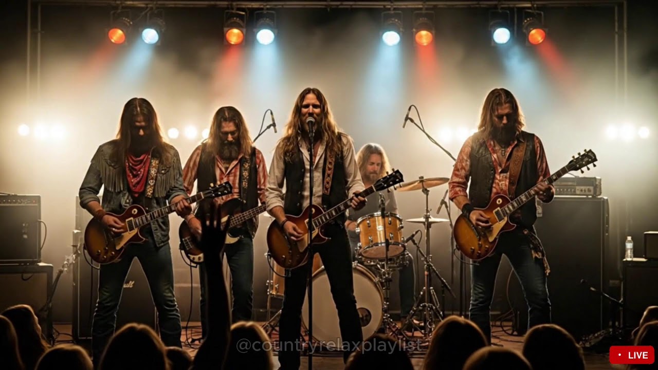 🔥 ZZ Top & Lynyrd Skynyrd Inspired Style: Southern Rock Essentials | Non-Stop Outlaw Hits Playlist