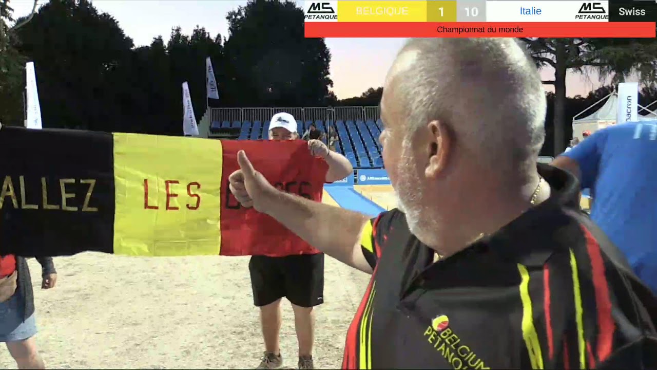P&eacute;tanque 2025: Belgique Italie ch du monde X2 Homme