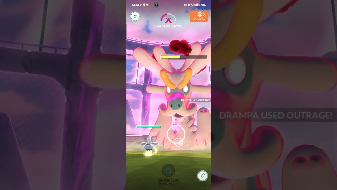 How to solo Dynamax Drampa 