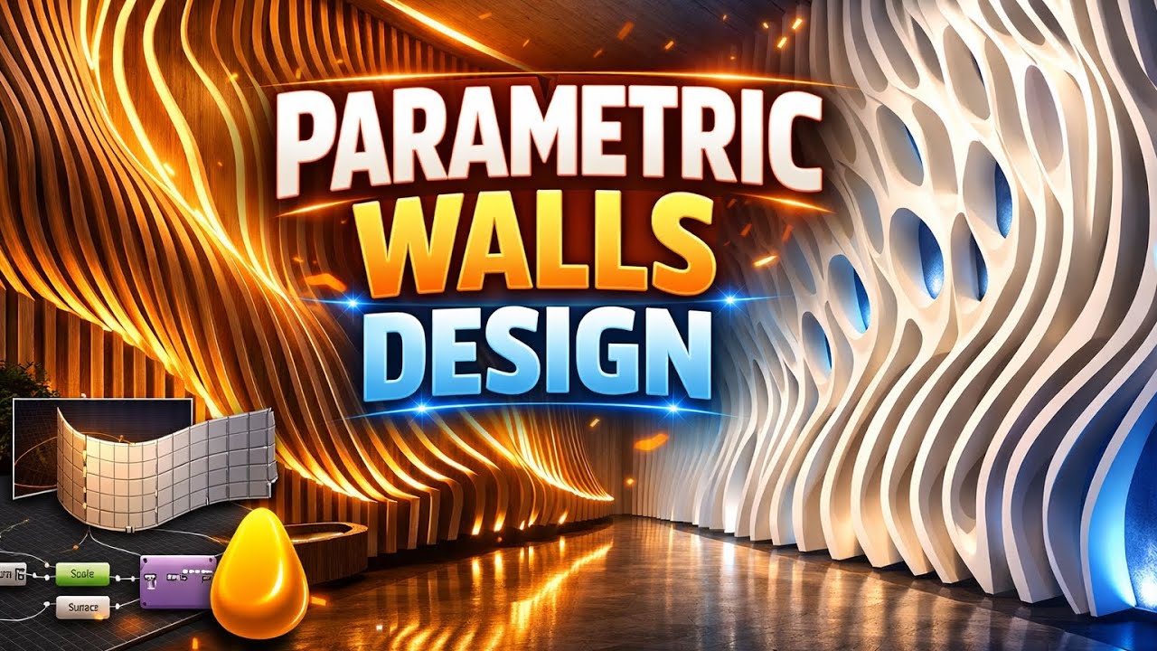 Modern Parametric Wall Design Ideas for Interior Spaces|Top Parametric Wall Design for Interiors