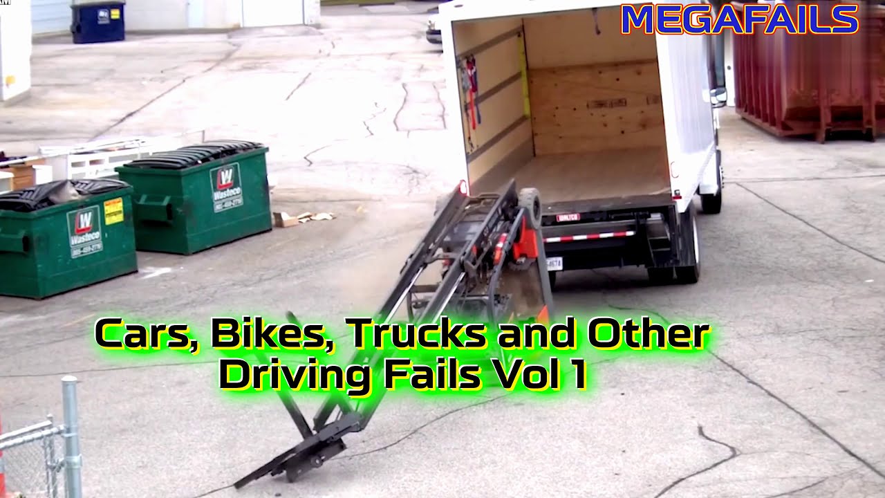 MegaFails #1 | stupid people, car crash fails