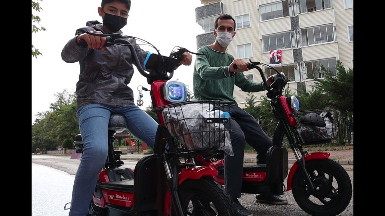 Motolüx F5 A101 Elektrikli Bisiklet Detaylı İnceleme Motolüx F5 Kullanım Testi