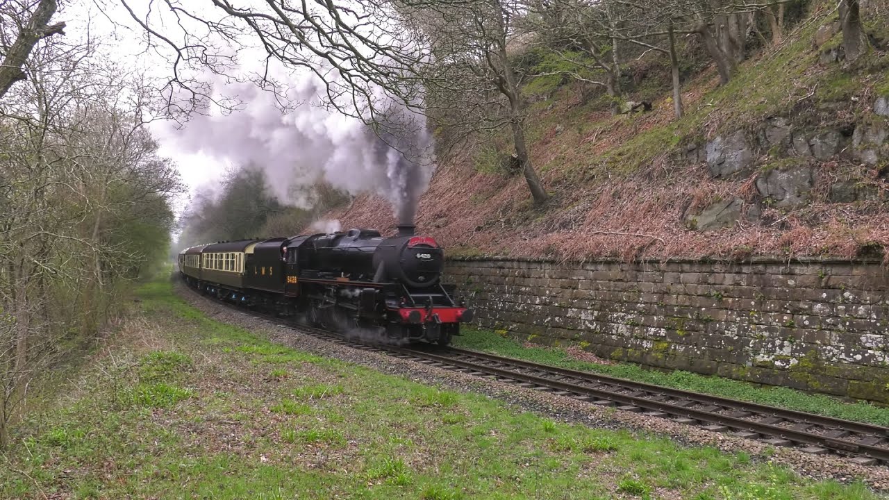 NYMR - Black 5 No. 5428 'Eric Treacy' returns to traffic on the North Yorkshire Moors Railway