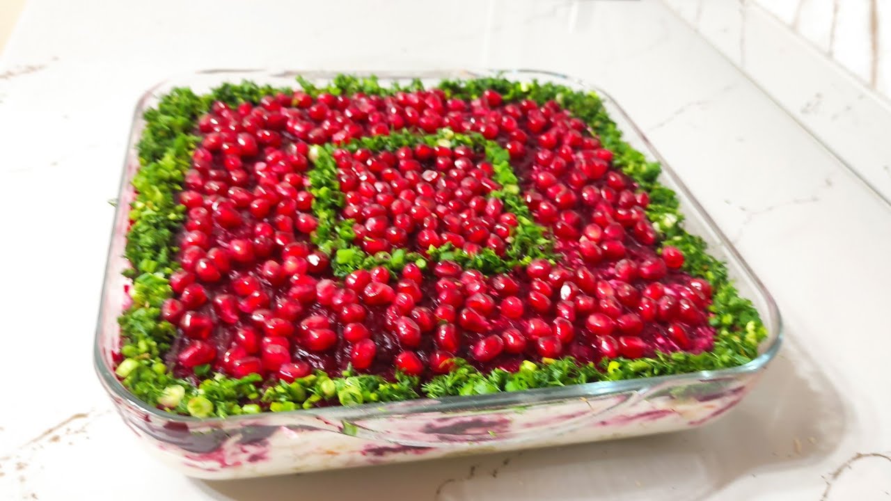 ÇUĞUNDUR SALATI #azərbaycanmətbəxi #food 