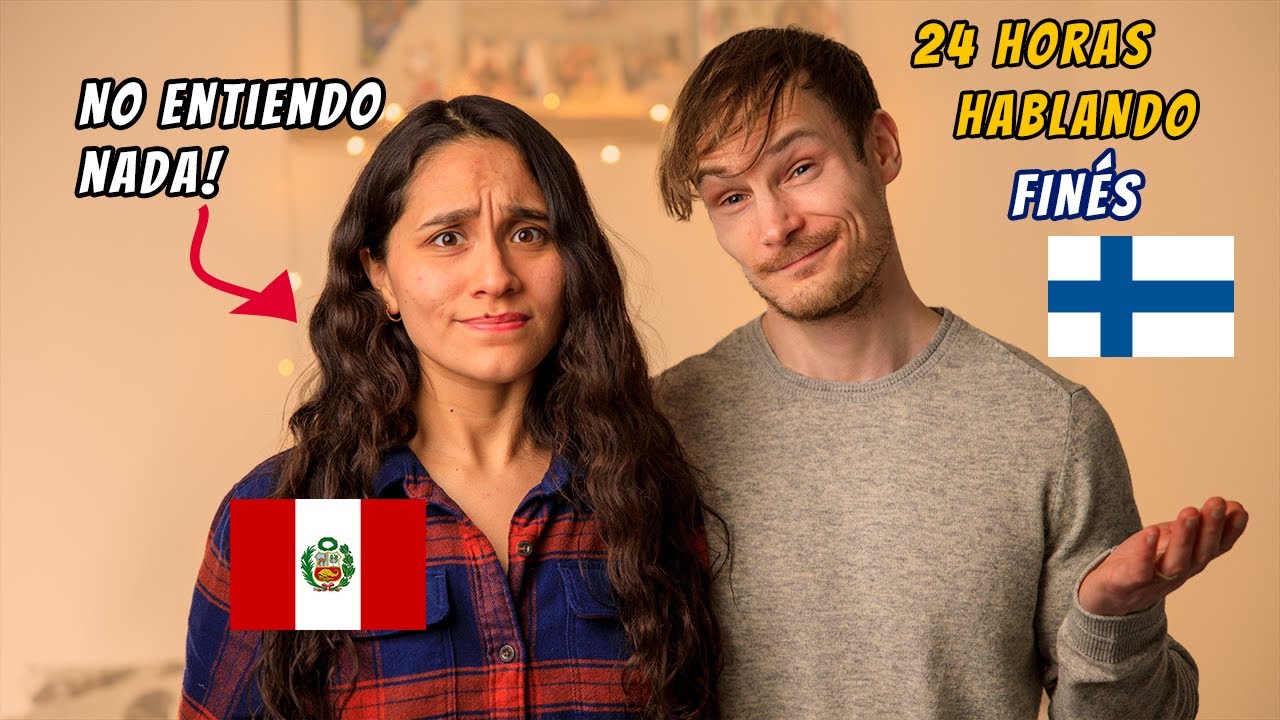LE HABLO SOLO FINÉS A MI ESPOSA LATINA POR 24 HORAS 😱🤣 *RETO*