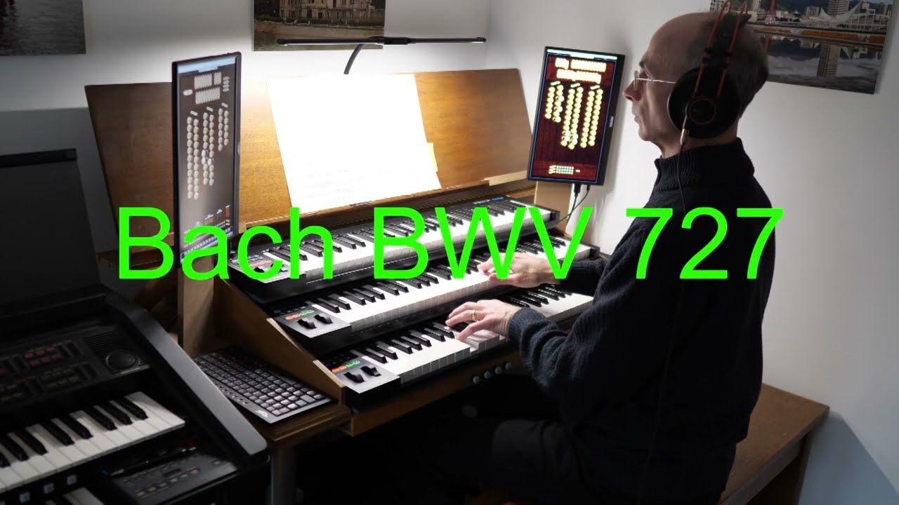 Bach's BWV 727 - Hauptwerk/Silver Octopus Studios 'Concert'