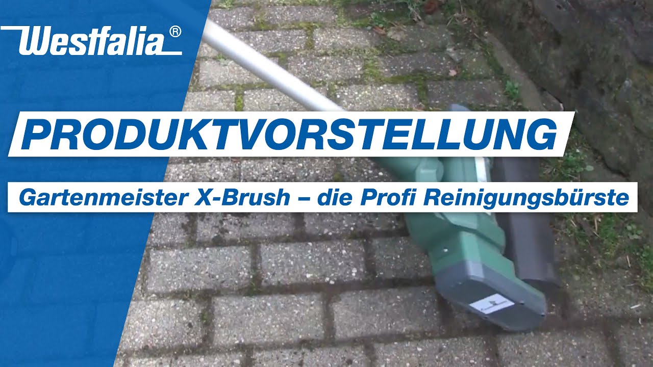 GartenMeister X-Brush Profi Power Reinigungsb&uuml;rste