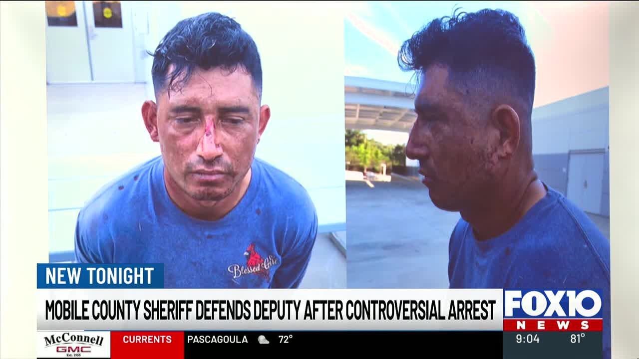 Mobile County Sheriff Paul Burch defends deputy after controversial arrest