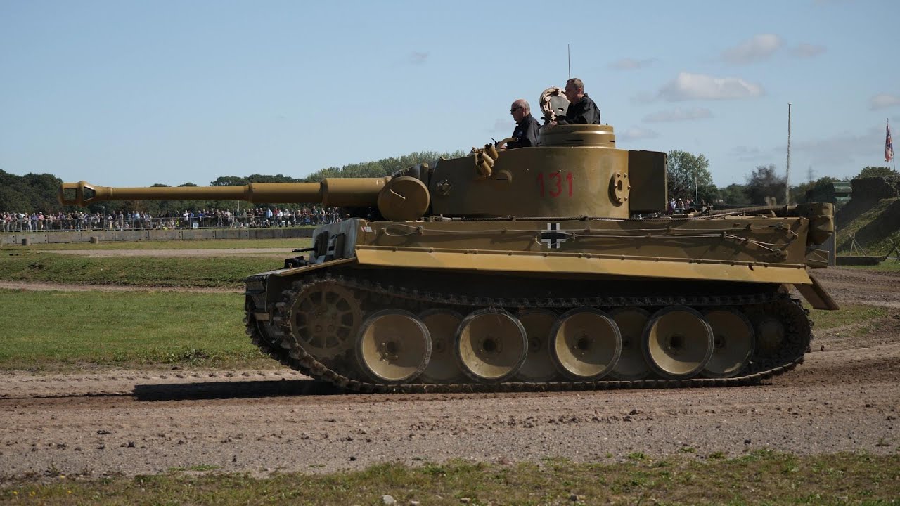 Tiger 131 Day. ( Tiger Day 12 ) No commentary just the roar of Tank engines. 4k