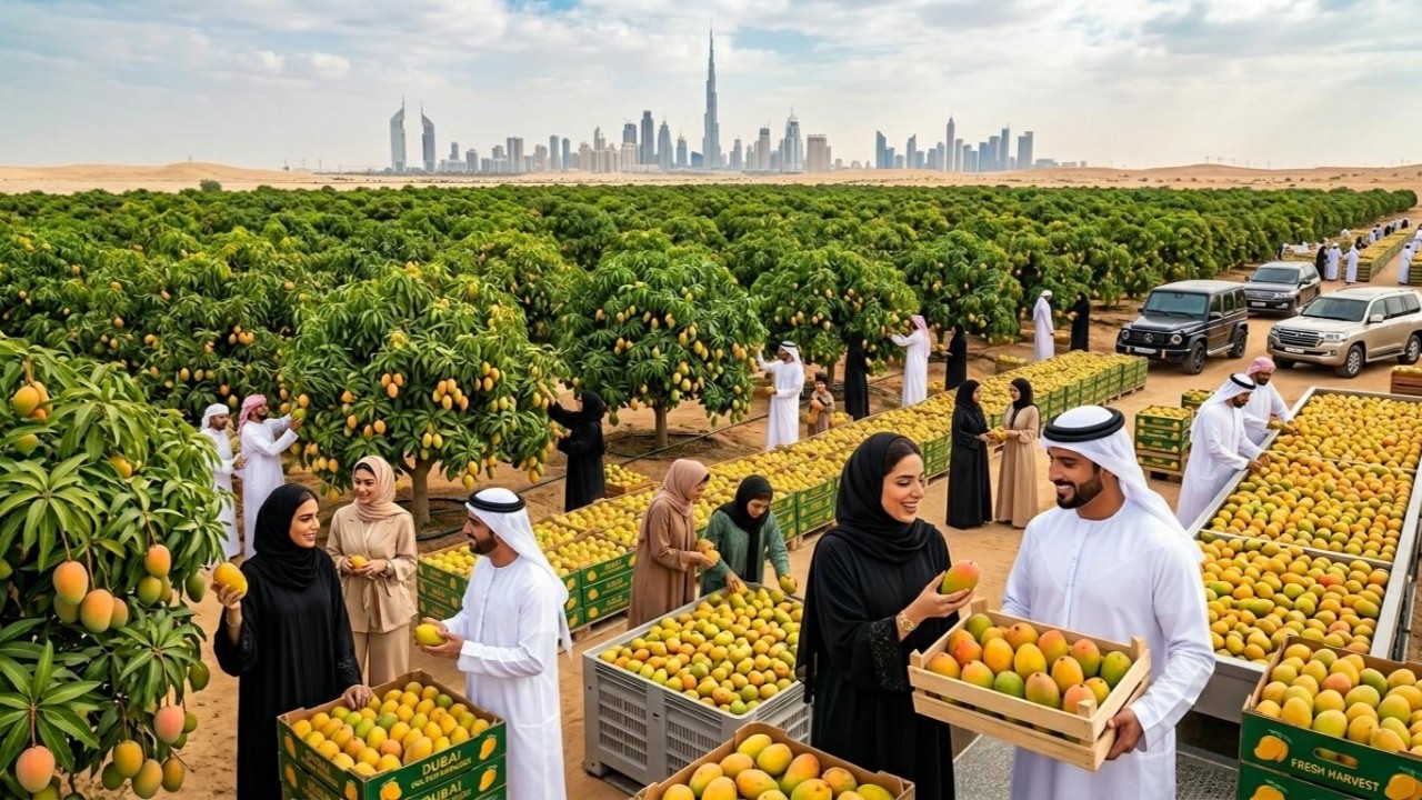 $2 Billion Mega Mango Farm &ndash; Full Process from Plantation to Global Export