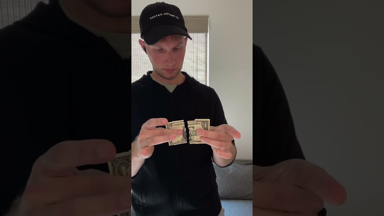 save your money, literally | #magic #money #moneymagic #magictricksvideos #moneymagictricks