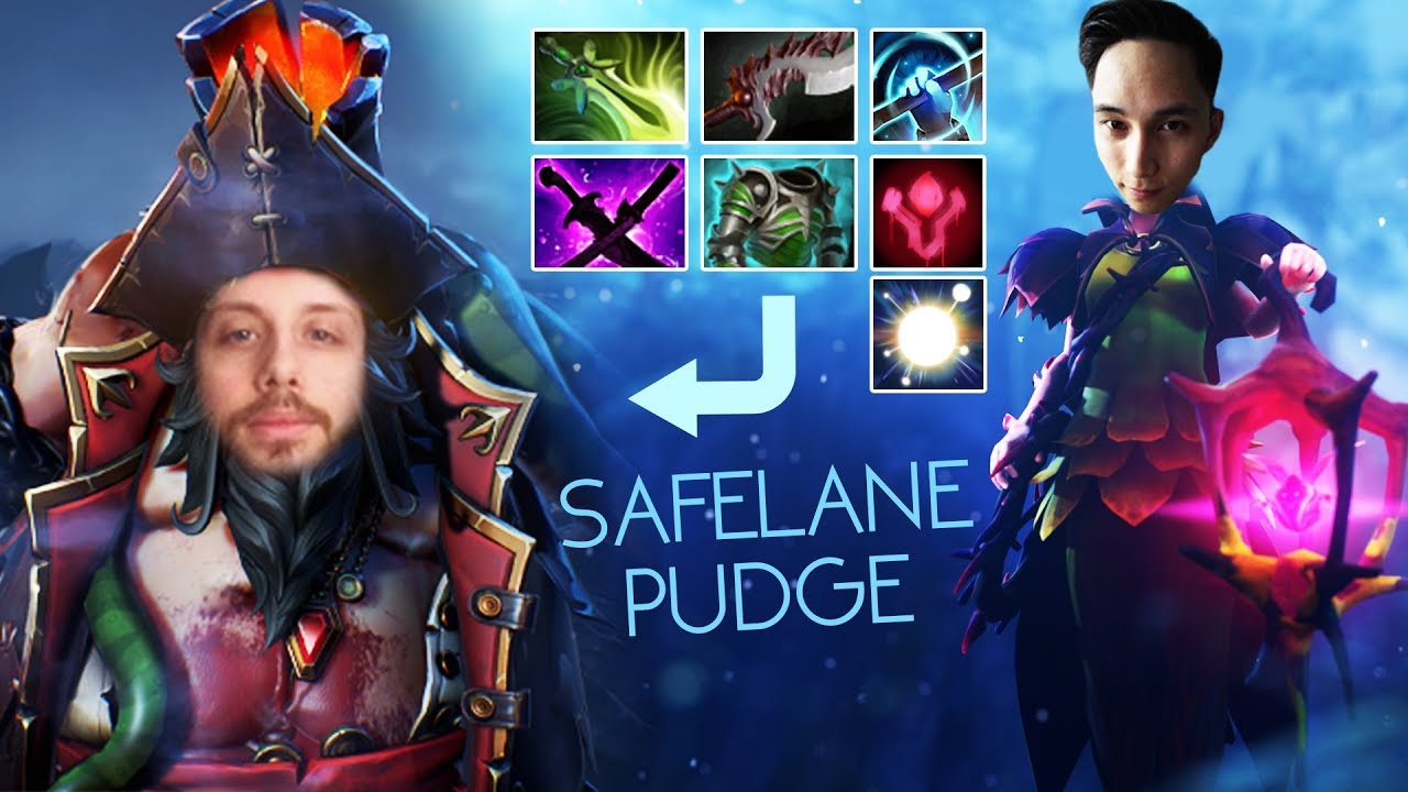 SAFELANE PUDGE CARRY MR GORGC CHILD (SingSing Dota 2 Highlights #1039)
