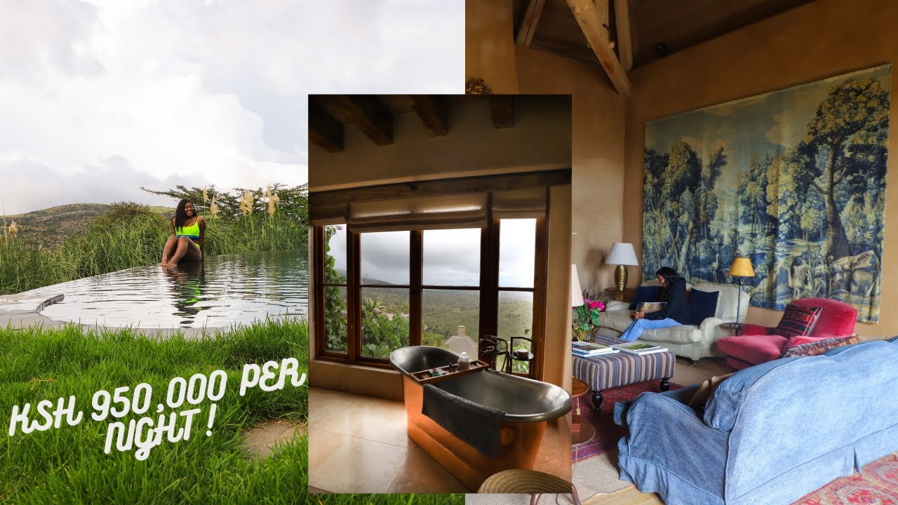 STAYED AT THE MOST EXPENSIVE HOUSE IN KENYA/ #Realme7iKenya/ Lengishu House