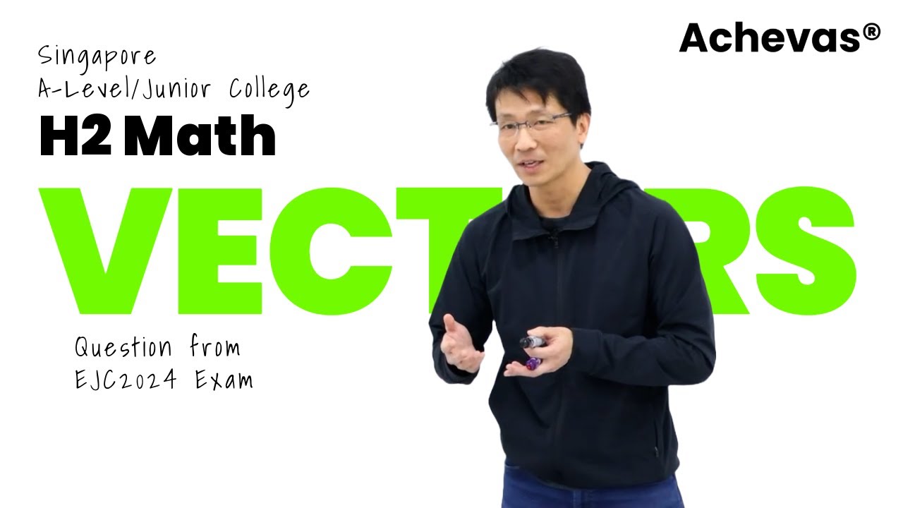 ↗️ Vectors | A-Level/Junior College (JC) H2 Math Tuition | Singapore