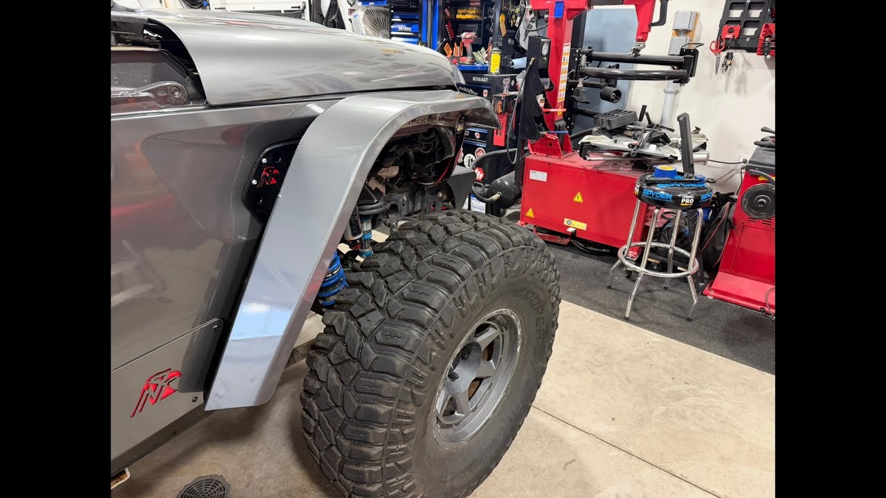 Next Venture Motorsports Front High Liber Fender Install @NextVentureMotorsports 