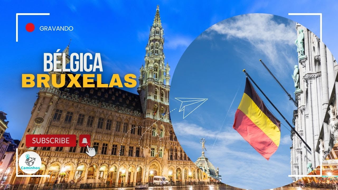 🇧🇪 Bruxelas, Bélgica – Caminhando pelo Coração da Cidade.