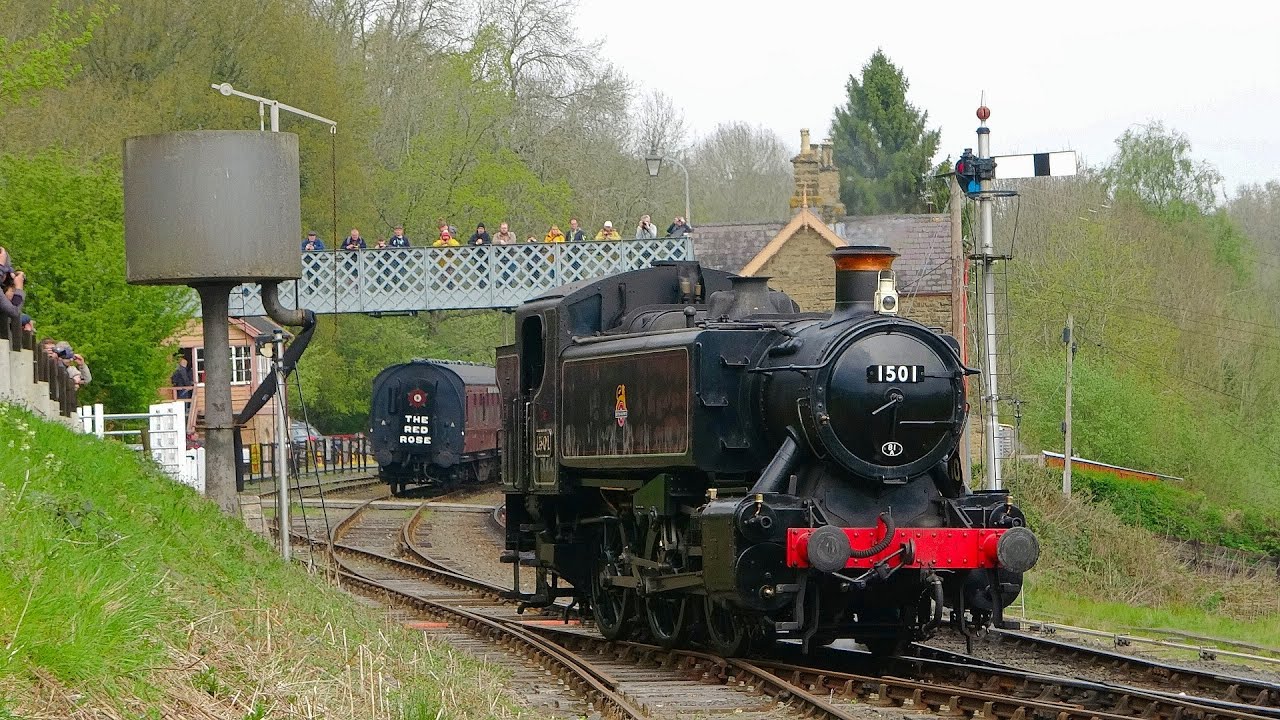 GWR Pannier Tank Engine No. 1501 | Severn Valley Railway | Spring Steam Gala 2022 (Part 4)