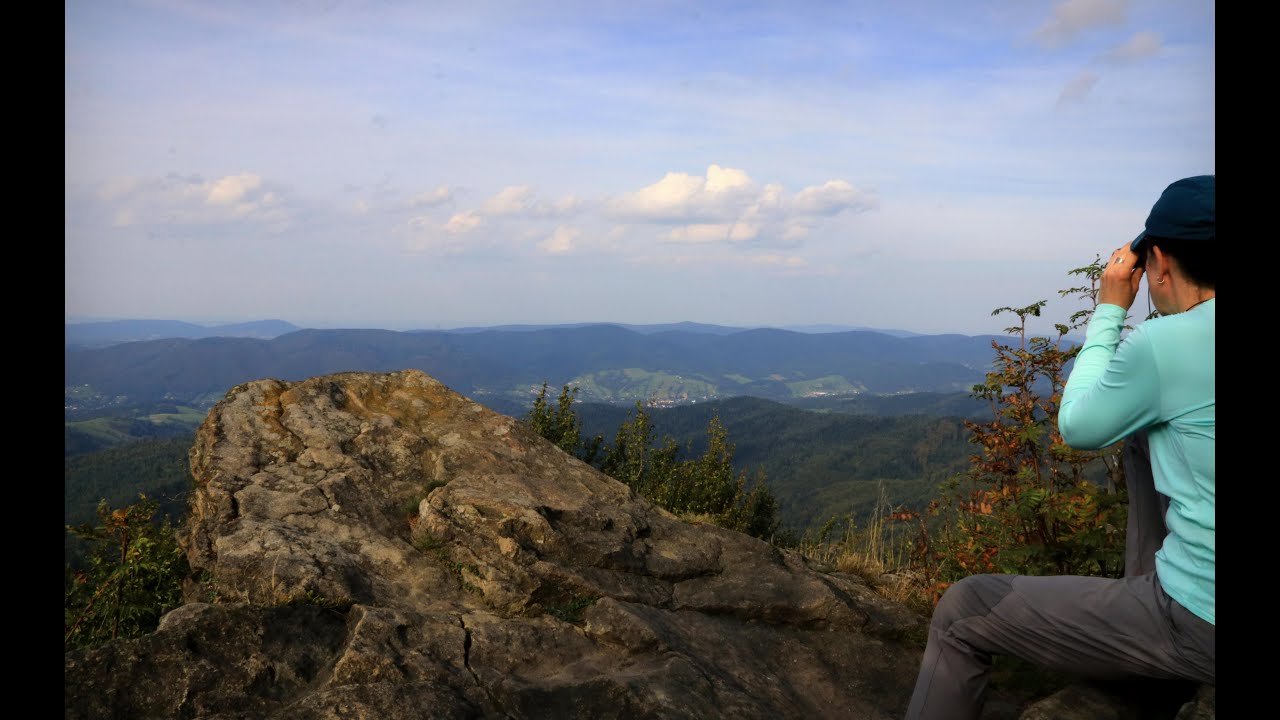 BESKID SĄDECKI: Wierch nad Kamieniem - Czarci Kamień - Hala Łabowska