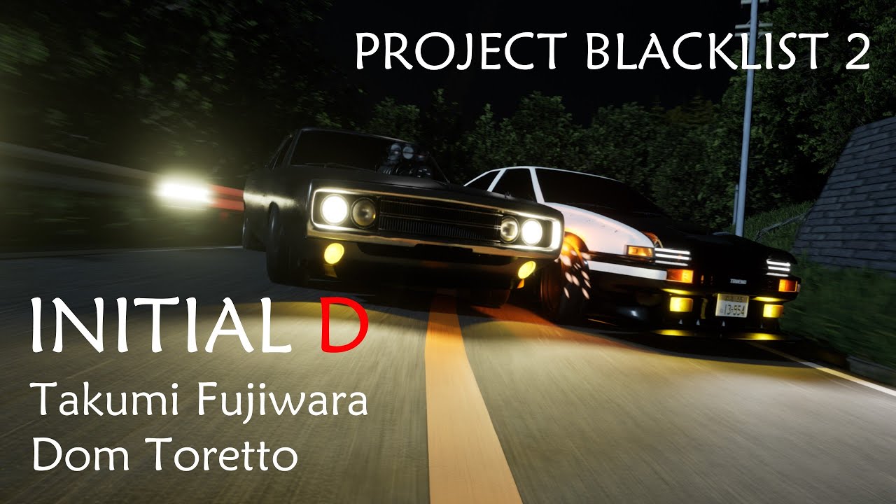 Initial D Project BLACKLIST 2 [Unreal Engine 5 Cinematic]