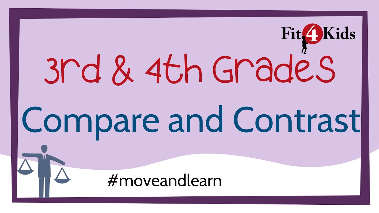 3rd & 4th Grade Reading - Compare and Contrast - WI