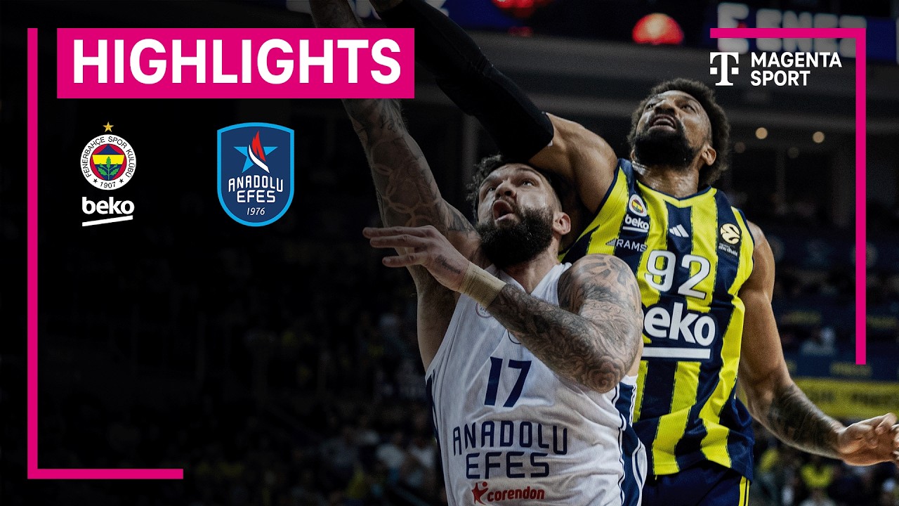 Fenerbahce Beko Istanbul - Anadolu Efes Istanbul | EuroLeague | MAGENTA SPORT