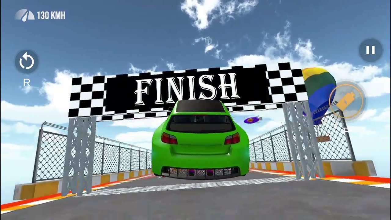 Mega Ramp Car Stunt
