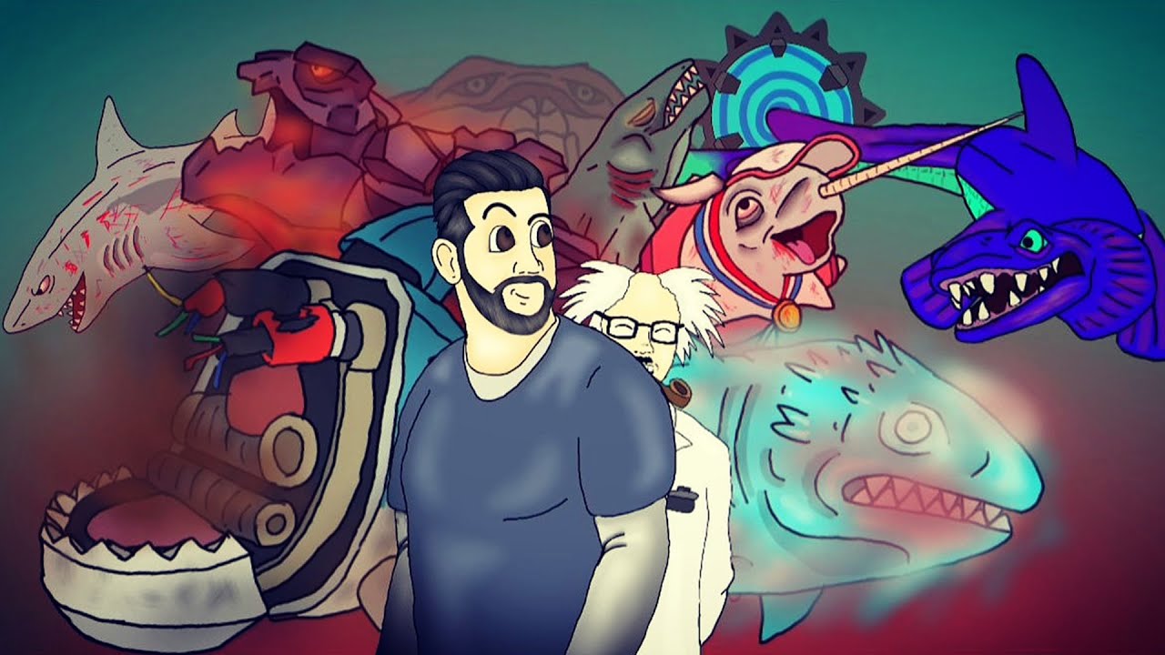 Creepypasta ANIMADA Hungry Shark Evolution EL PROFESOR ASESINO (HISTORIA DE MIEDO)! (ANIMACIÓN)