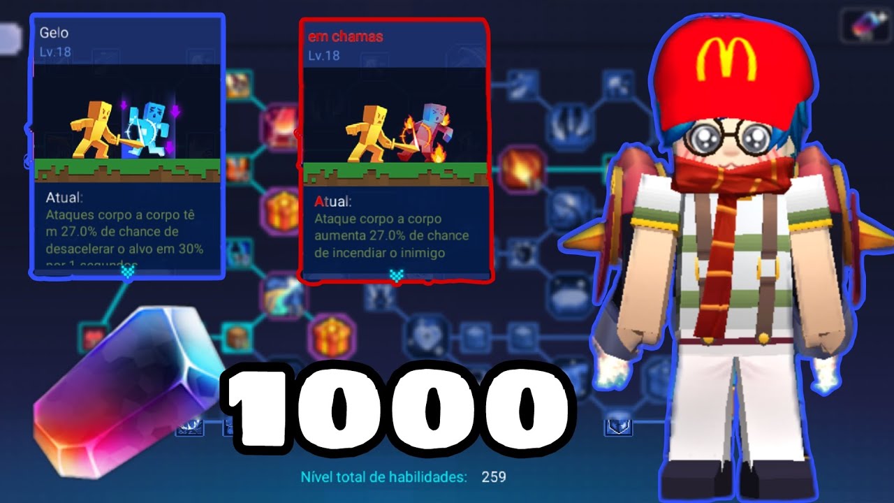 Gastando mil Pedras da alma no (Blockman GO)