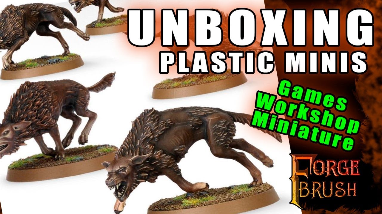 Fell Wargs, Gundabad. Unboxing Middle Earth. Mordor Isengard Angmar and Orc army MESBG