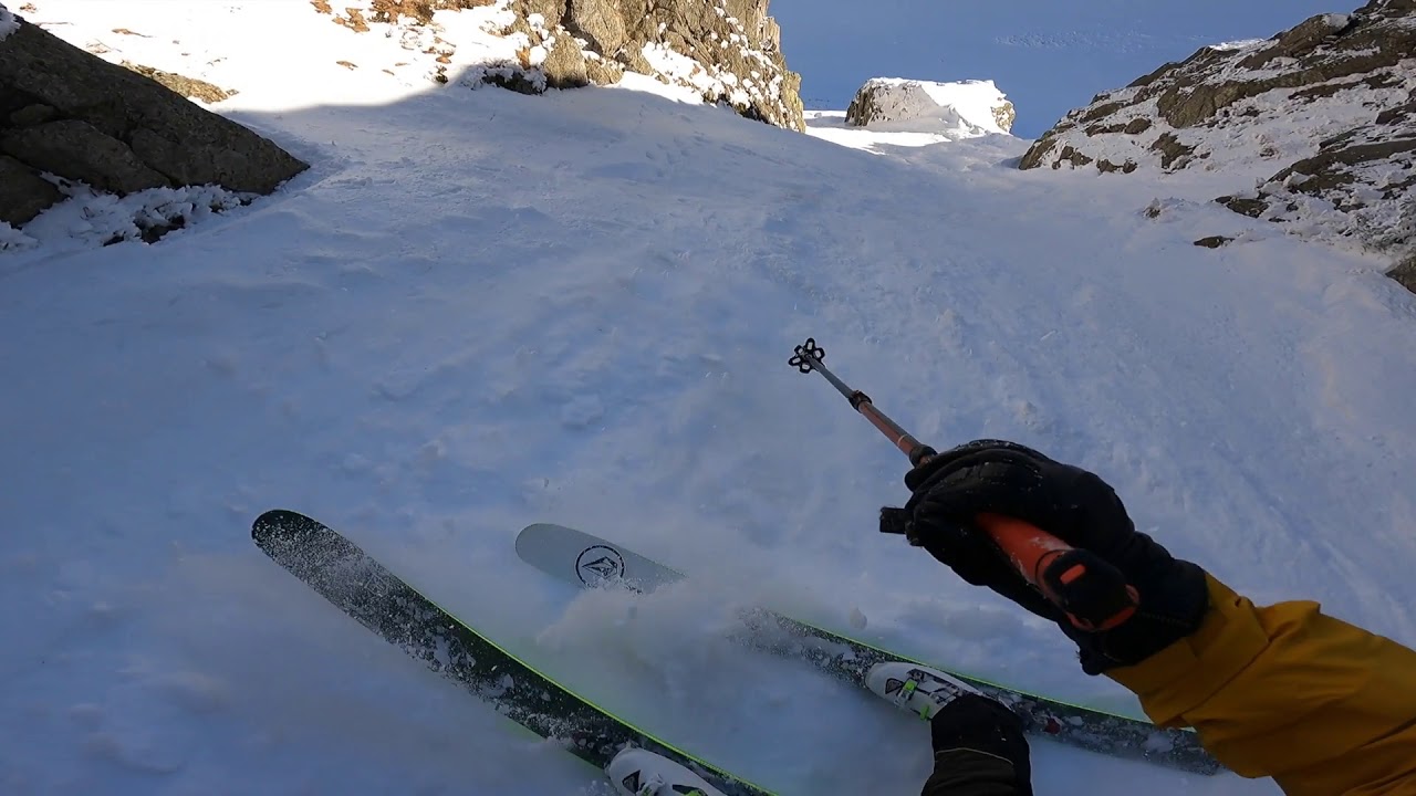 Frozen roller coaster! ski freeride Krkonose Snezne Jamy ( Sniežne Kotly )