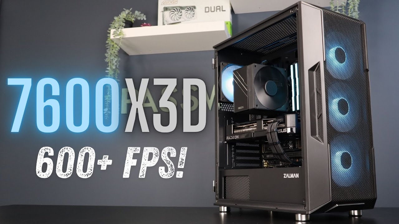 ЛУЧШИЙ ИГРОВОЙ ПК ЗА 1200 ДОЛЛАРОВ С Ryzen 5 7600X3D (ВСЕ НОВЫЕ КОМПЛЕКТУЮЩИЕ)