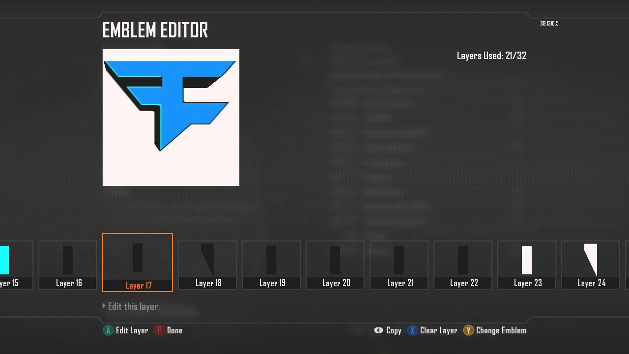 FaZe Rug Logo : Call of Duty Black Ops 2 Emblem Tutorial