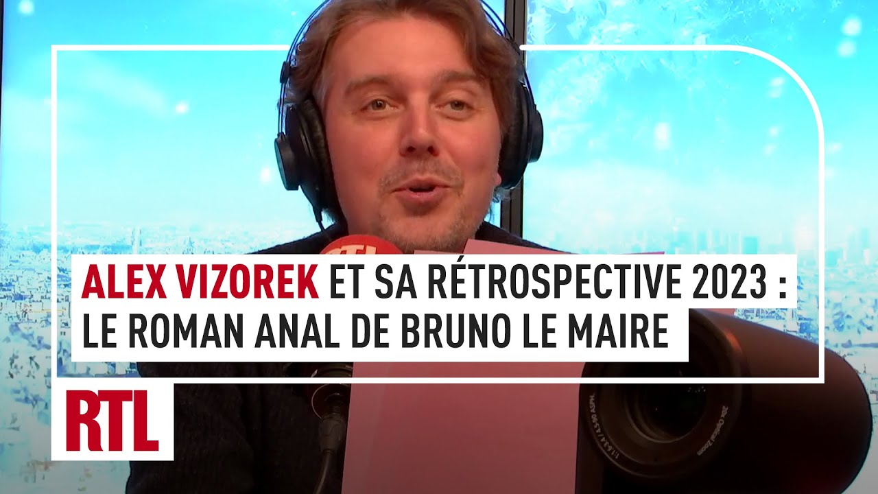 Rétrospective 2023 d'Alex Vizorek : le roman anal de Bruno Le Maire