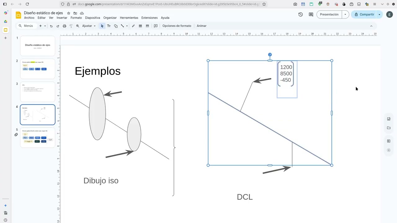 Estática vectorial para diseño de ejes. Clase Introdiseño. 202610-Marzo-04. Parte1.