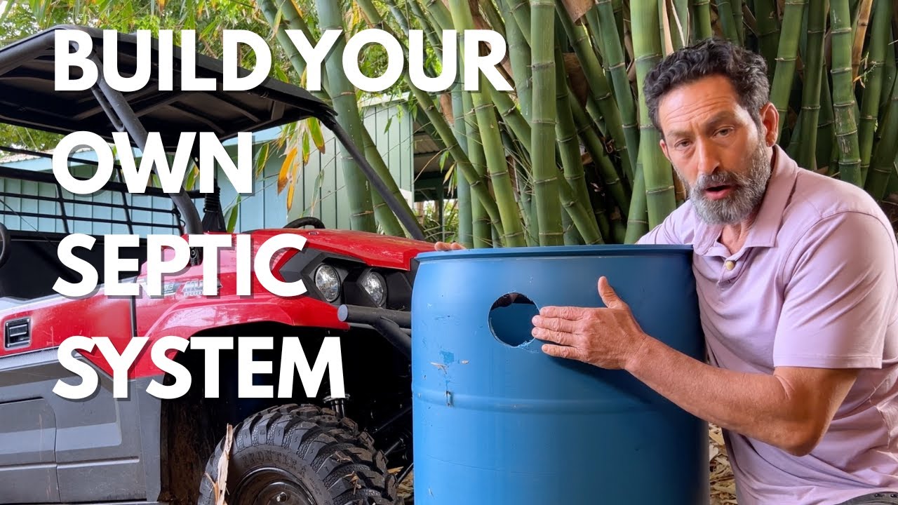 DIY Eco-Friendly Worm Filter Septic System | Build for Under $150!