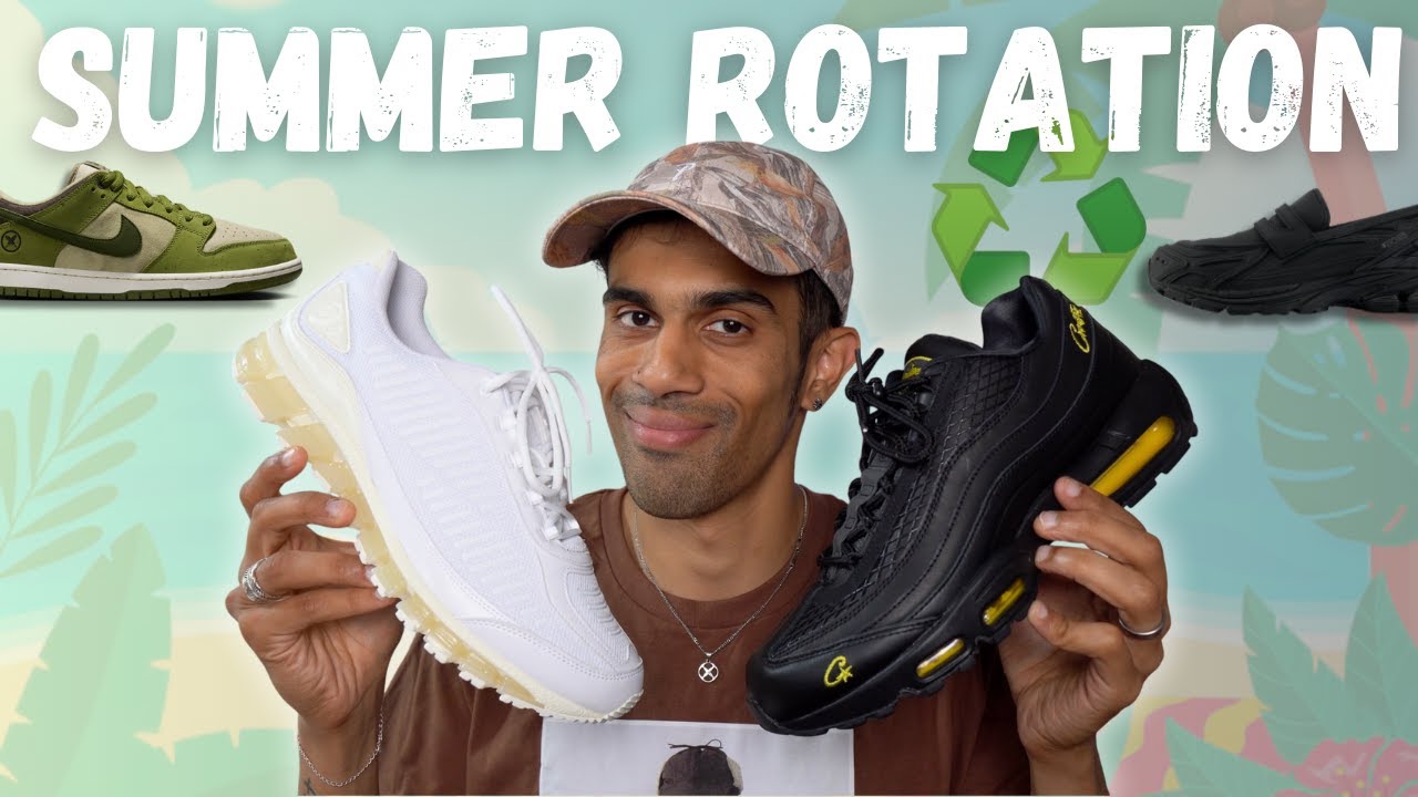 What I'm ACTUALLY WEARING this summer - Summer Sneaker rotation