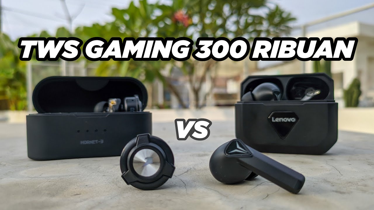 COMPARE TWS GAMING 300 RIBUAN | Lenovo GM 6 vs Armaggedon Hornet 3