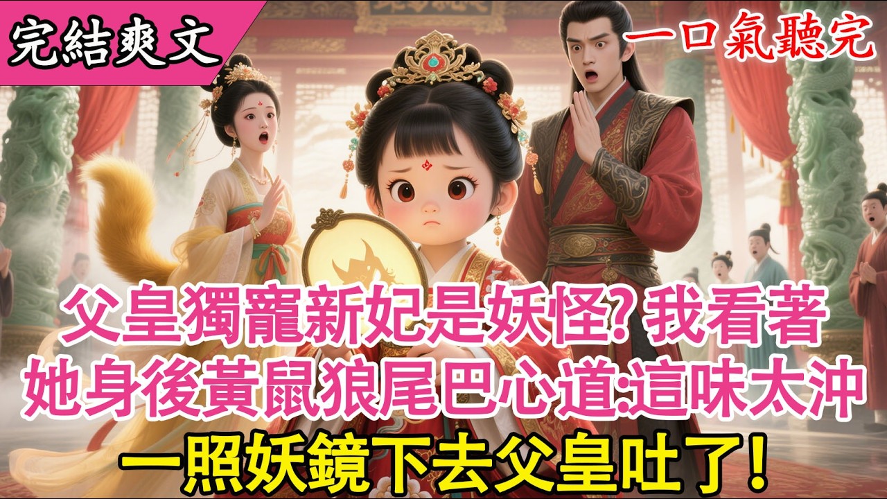 【完結小說】父皇獨寵的新妃是妖怪？我看著她身後的黃鼠狼尾巴心道：【這味兒太沖了】，一照妖鏡下去父皇吐了！#讀心術#萌娃#心聲#獨寵妖妃#陰陽眼#狐狸精#雷法#父皇吐了