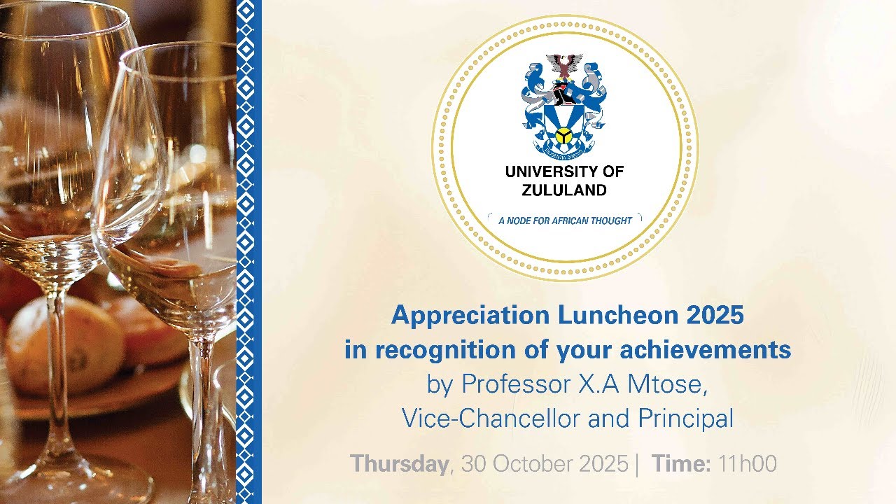Vice-Chancellor and Principal Professor X.A Mtose Appreciation Luncheon 2025
