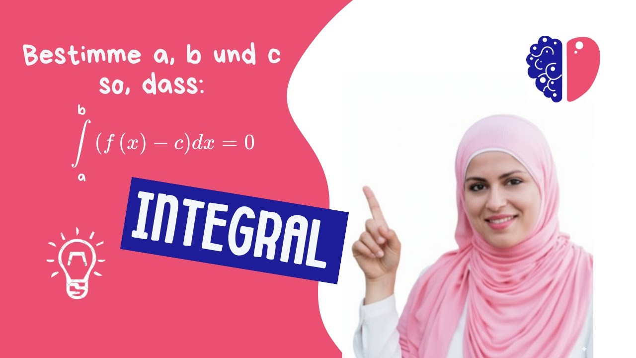 Bestimme a, b und c so, dass … - Integralrechnung - Sinusfunktion