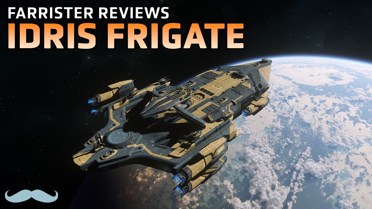 Обзор Aegis Idris P Frigate | Геймплей Star Citizen 4.1 4K