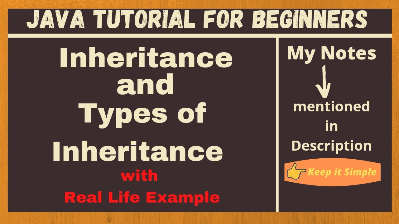 H&eacute;ritage en Java | Java pour d&eacute;butants