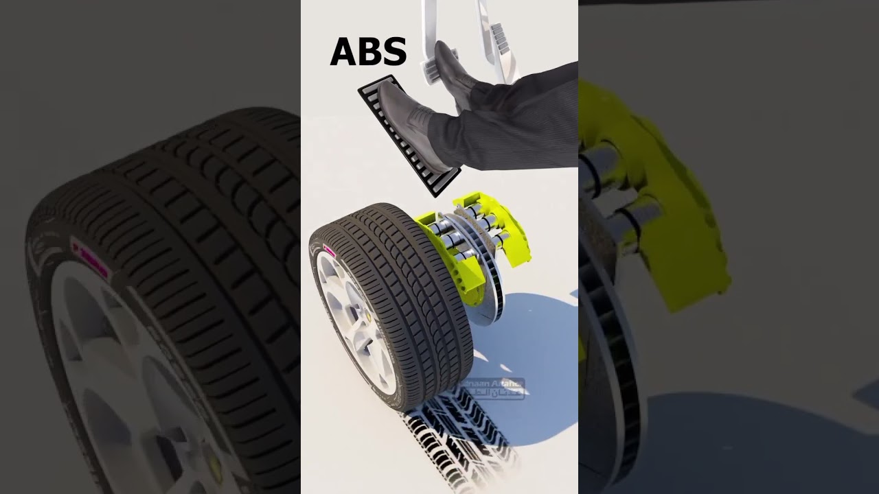 (ABS VS NON ABS ) brake system #shots
