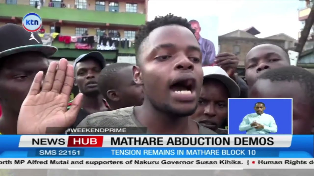 Mathare residents demand answers after businessman reportedly seized by unknown men